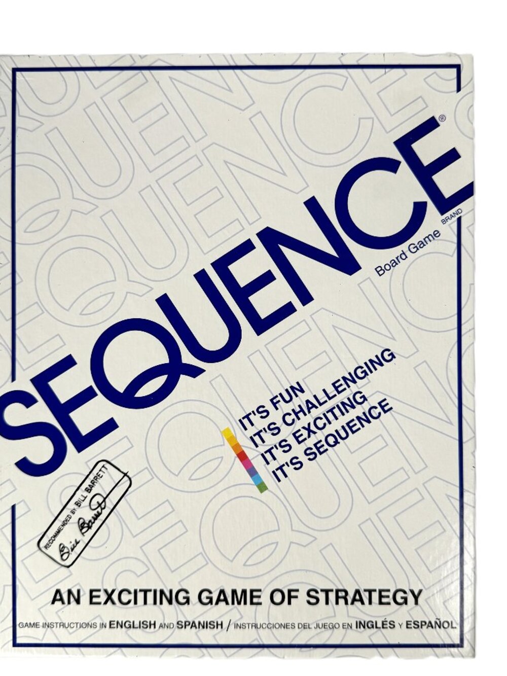 Sequence Board Game Family Strategy Fun Challenging Exciting Complete